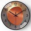 [12 pulgadas 30 cm] Reloj de pared moderno simple de luz y sombra para el hogar, sala de estar, dormitorio, silencioso, decorativo, reloj de tiempo
