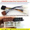 Aplicável ao cabo de alto-falante de áudio Toyota modificado ISO Volkswagen Fredi Peugeot Toyota modificado ISO sem perdas