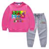 2023 Primavera y otoño nueva ropa infantil transfronteriza suéter para niños pantalones de dibujos animados conjunto de dos piezas bebé algodón traje de manga larga