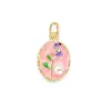 Acessórios para Pulseiras e Colares DIY Transfronteiriços, Pingentes de Coração, Charms de Cordão, Pingentes Florais Artesanais, Materiais para Pendurar em Bolsas