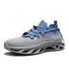 Zapatos casuales para hombre, zapatos de punto volador, zapatos tipo calcetín transpirables cómodos para el trabajo al aire libre, zapatos deportivos versátiles de suela gruesa, modernos para hombre