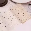 Goma para el pelo de Chifón Brillante con Lunares Estilo Coreano, Suave y Ligera, Materiales para Manualidades, Goma para el pelo de Tela Hecha a Mano, Tela para Goma del pelo