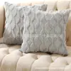 Almofada de sofá acolchoada Amazon transfronteiriça, capa de almofada para cabeceira de cama, capa de almofada de veludo estilo ins, almofada de pelúcia