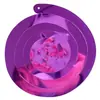 Decoração de Feriado Guirlanda Espiral Enfeites Pendurados Arranjo Colorido Cena de Festa de Aniversário Espiral Giratório Pendurado Decorações de Pet