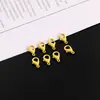 Fecho de Lagosta Colorido Pintado de 14mm Fivela Conectora Criativa para Pulseira Colar DIY Feito à Mão Acessórios de Material para Joias