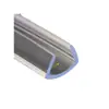 Tira em forma de U de silicone Tira de vedação translúcida à prova d'água resistente a altas temperaturas Tira decorativa FRP folha de embalagem anticolisão