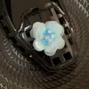 Coreia do Sul Mesmo Estilo Flor de Lantejoula Flor de Sapato Brilho Diamante Miçanga Feita à Mão Estilo Coreano Doce Alto Senso Flor Decorativa para Sapato Joia de Sapato