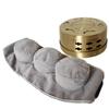 Caja de Acero Inoxidable y Acero de Cobre con Uno a Seis Compartimentos para Moxibustión de Cintura y Abdomen, Calentador de Palillo de Moxa para Uso Doméstico