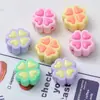 Estilo Mismo en TikTok Live Cadena para Teléfono con Abalorios Colgante Flor Corazón Chapado en UV Alto Brillo Accesorio de Decoración para Bolso Llavero