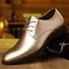 Zapatos de Cuero de Negocios Tallas Grandes Transfronterizos para Hombre Calzado Formal Juvenil Casual Estilo Coreano Tendencia Fabricante de Zapatos para Hombre Británicos