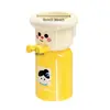 Portavasos Magnético para Cepillo de Dientes Dopamine para Uso en Casa, Vaso para Enjuague Bucal, Soporte para Cepillo de Dientes, Vaso con Drenaje para Colgar sin Taladro, Vaso para Lavar