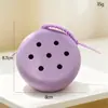 Bolsa de Agujero de Silicona con Dibujo Animado Spot, Mini Billetera para Monedas, Bolsa DIY para Cosméticos, Bolsa para Auriculares, Colgante para Llavero, Regalo
