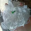 Corda para Pendurar Etiqueta de Roupa Etiqueta Pronta Corda com Contas Quadradas Penduradas Contas Penduradas Universais Corda para Etiqueta de Roupa de Plástico Cordão