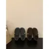 Sandálias Birkenstock femininas com plataforma para aumentar a altura, novo modelo da temporada de inverno 2025, quentes e felpudas, sandálias Birkenstock fofas e originais