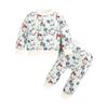 Traje de elemento de Halloween unisex para bebé niño niña transfronterizo Ropa para el hogar Manga larga Pantalón de sudadera Conjunto de dos piezas