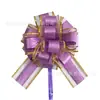 Novo Modelo Transfronteiriço Amazon 30 # Flor Bola Tridimensional Escovada Banhada a Ouro para Embalagem de Presente de Feriado e Natal.