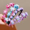 Diadema Infantil Linda de Dibujos Animados Kuromi para Niñas Antideslizante que No Daña el Cabello Diadema para el Cabello para Niña Flequillo Cabello Suelto Accesorios para el Cabello Nuevo