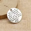 25x25mm 3.9g Plata Antigua Exportación Accesorios DIY Material Placa de Nombre Colgante