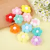 Bolas de Pelo al por Mayor Nuevos Colores Macarrón Bolas de Felpa Flores de Seis Pétalos Hechas a Mano DIY Accesorios para el Cabello Ropa Accesorios para Sombreros