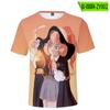 Estampa de Anime Dawn of the Witch 2022 Nova Camiseta Casual de Manga Curta com Gola Redonda Estampa de Anime Esportivo