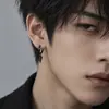 Pendientes Cónicos Transfronterizos para Hombre, Estilo Hip-Hop Moderno y Único, Versátiles, de Alta Gama, Pendientes de Botón Minimalistas