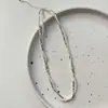 Collar de Plata y Perlas Retorcidas de Doble Capa para Mujer, Nuevo Estilo Popular 2026, Uso en Capas, Cadena para Clavícula de Alta Gama