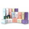 Caja de Color Cosmética Caja de Embalaje Personalizada Caja Personalizada para Mascarilla Facial Fabricante de Impresión Caja de Cartón Plateado Caja Ciega Lote Pequeño