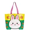Bolsa Tejida Bolsa de Mano Hecha a Medida Bolsa Llamativa Bolsa Tote Ecológica de Gran Capacidad Bolsa de Regalo Impermeable Impresión de Logo