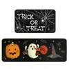 Tapete de Cozinha Série de Halloween da Amazon Transfronteiriço Decoração de Terror Tapete de Cozinha Absorvente Resistente à Sujeira Tapete de Entrada