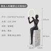 Americano criativo corpo humano estátua luminária de chão Zhongshan fábrica iluminação moderno e minimalista hotel lobby sala de estar lâmpada
