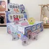 Nuevo producto: Caja Misteriosa de Floraland con Figura de Gato Glaseado - Figura de Gato Linda Tipo Cristal Transparente Juguete de Moda para Decoración de Escritorio