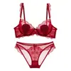 Lingerie Sexy Transfronteiriça para Mulheres com Seios Pequenos, Sutiãs Push-Up e Lift-Up com Aro, Fazendo Seios Grandes Parecerem Menores, Conjunto de Sutiãs de Verão Confortável e Respirável