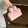 Bolso Mini Exquisito Estilo Coreano de Lunares Nuevo 2026 Bolso Cruzado Versátil con Lazo para Mujer