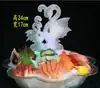 Molde Grande para Escultura de Hielo para Cocina de Hotel Molde para Cena de Reunión Molde Grande para Escultura de Sal para Cena de Nochevieja