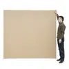 Cartão de Papelão Ondulado Papel Grosso Rígido DIY Artesanal Infantil Bloco Divisória Papelão Branco Placa de Modelo Papel Casca Personalização