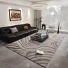 Tapete luxuoso e de alta qualidade para sala de estar, novo modelo 2026, tapete para sofá e mesa de centro, tapete de cabeceira para quarto, tapete de piso de grande área com cobertura total