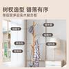 Cabideiro de Chão em Madeira Maciça para Casa Quarto Simples Cabide Vertical para Pendurar Bolsas e Roupas Espessado Fabricante Atacado