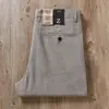 Pantalones Grises Transpirables de Algodón y Lino Nuevos de Verano 2025 para Hombre Suaves y Cómodos de Cintura Media-Alta Rectos Casuales de Negocios para Hombre