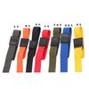 Tiras com Fivela de Plástico para Purificadores de Carro, Ferramentas, Acampamento ao Ar Livre, Bagagem e Embalagem de Equipamentos, 2,5 cm