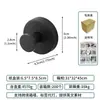Especial transfronterizo para gancho súper adhesivo de ventosa de acero inoxidable, gancho sin costuras, sin perforaciones, para cocina, baño, toalla