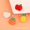Broche Meia Abacate Série Frutas de Verão Insígnia de Metal Desenho Animado Fofo Pinos de Lapela Acessórios para Roupas Personalização