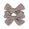 Europeu e Americano Novo Cetim Borboleta Hairpin Girls' Tecido Par Bonito Tamanho Princesa Par de Acessórios de Cabelo Vintage 2755