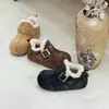 2026mollykiki zapatos casuales versátiles retro para mujer con suelas suaves cómodas y forro de felpa