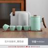 Juego de Té de Viaje Traje Taza Express Bolsa Portátil Taza de Té Kung Fu Tetera Individual Cuatro Tazas Tetera para Exterior para Viaje de Negocios