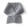 Atacado do Fabricante Cachecol 35% Cashmere, Protetor de Pescoço Quente, Cachecol Curto de Tricô de Uso Duplo em Cashmere, em Estoque