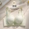 Ropa Interior Nueva para Mujer Pecho Pequeño Reunido Llamativo Pecho Grande Ropa Interior Ajustable Anti-caída Encaje Sujetador Sexy Sin Aros