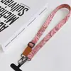 Cordón retro transfronterizo para teléfono móvil, correa ajustable para el cuello, correa para colgar credencial de trabajo, cadena de teléfono portátil, anti-pérdida para exteriores