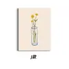 Pintura Decorativa de Plantas y Flores Estilo Morandi Retro Transfronteriza Hotel Dormitorio Habitación Estilo Bohemio Pintura Colgante de Gama Alta