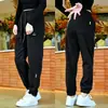 Pantalones Casuales de Punto de Sarga para Hombre, Estilo Nuevo de Primavera y Otoño, Modernos, Tendencia, Versátiles, Pantalones Harem, Pantalones de Chándal Sueltos