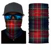 Série Padrão Gorro Quente Acampamento Lenço Mágico Versátil Poliéster Multifuncional Estampado Camuflagem À Prova de Vento